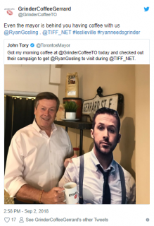 Grinder Coffee Ryan Gosling