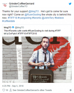 Grinder Coffee Ryan Gosling