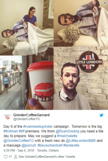 Grinder Coffee Ryan Gosling