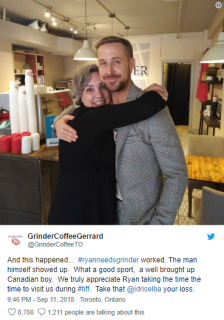 Grinder Coffee Ryan Gosling