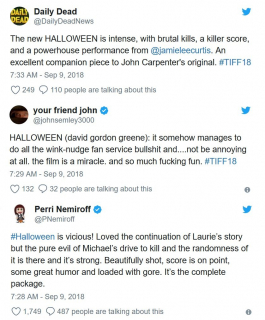 Halloween – pierwsze opinie