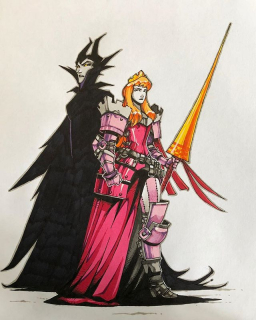 Księżniczki Disneya jako wojowniczki - galeria