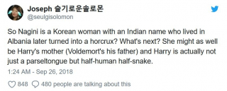 Fantastyczne zwierzęta 2 - kontrowersje wokół Nagini