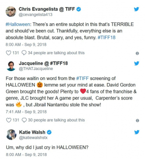 Halloween - pierwsze opinie