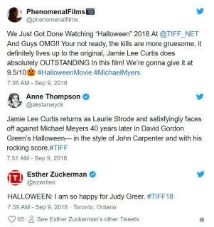 Halloween - pierwsze opinie