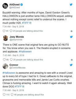 Halloween - pierwsze opinie