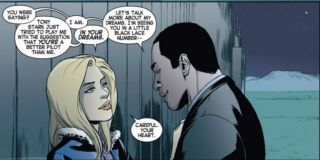 Przez krótki czas spotykała się z Wonder Manem i Spider-Manem; jej niedawny obiekt westchnień, James Rhodes aka War Machine, zginął w czasie walki z Thanosem, co wywołało w Carol wielką traumę