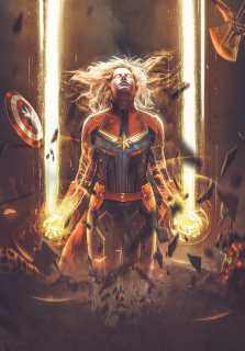 Captain Marvel - fanart