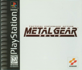 Metal Gear Solid – okładka gry