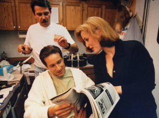 Z Archiwum X - Zdjęcia z planu