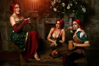 Wiedźmiński cosplay od Eleny Samko