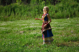 Wiedźmiński cosplay od Eleny Samko