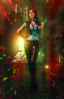 Wiedźmiński cosplay od Eleny Samko