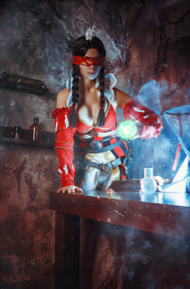 Wiedźmiński cosplay od Eleny Samko