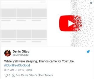 Awaria portalu YouTube