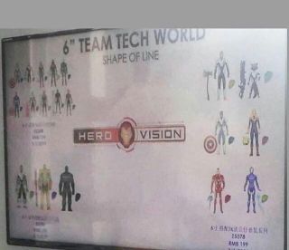 Avengers 4 - szkice zabawek