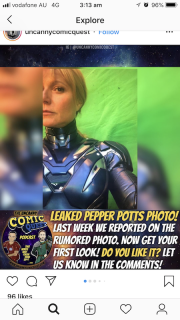 Avengers 4 - Pepper w zbroji
