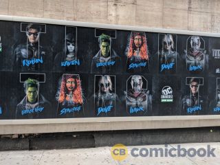 Titans - grafika z NYCC