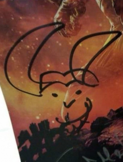 Tom Hiddleston narysował Lokiego