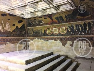 Murale ze świątyni Amazonek