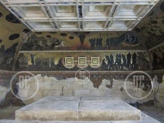 Murale ze świątyni Amazonek