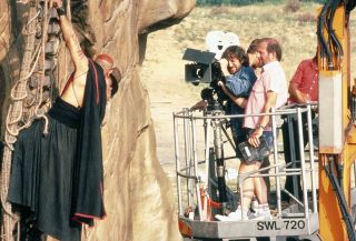 Indiana Jones i Świątynia Zagłady - zdjęcie zza kulis