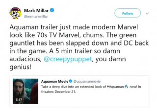Mark Millar - wpisy na Twitterze