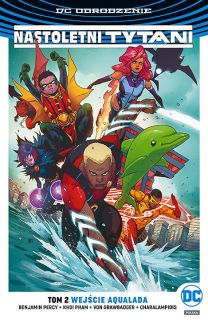 Nastoletni Tytani – Wejście Aqualada, tom 2 – okładka