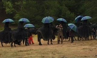 Władca Pierścieni - zakulisowe zdjęcia z planu