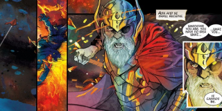 Thor #5 - kadry z komiksu