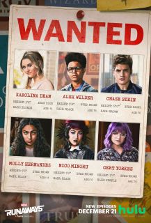 Runaways - plakat 2. sezonu