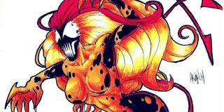 Z filmu dowiadujemy się, że jedna z testowanych przez Life Foundation kobiet to Donna Diego - w komiksie "Lethal Protector" stała się ona żywicielką jednego z symbiontów, Scream