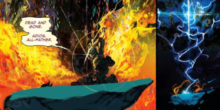 Thor #5 - kadry z komiksu