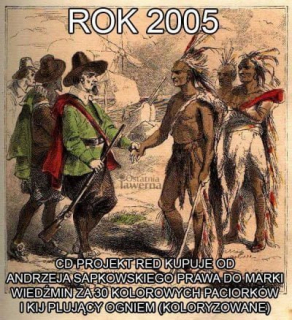 Andrzej Sapkowski vs CD Projekt - memy