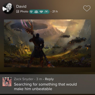 Zack Snyder na temat Darkseida