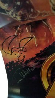 Tom Hiddleston narysował Lokiego