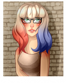 Felicity Smoak jako Harley Quinn