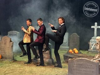Supernatural - halloweenowa sesja zdjęciowa - kulisy