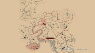 Red Dead Redemption 2 - mapa