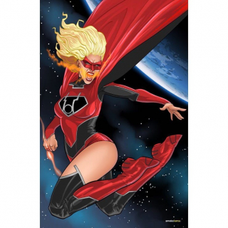 Supergirl jako członkini Czerwonych Latarni II