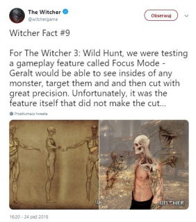 Wiedźmin 3 - Focus Mode