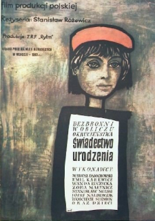 Świadectwo urodzenia – plakat