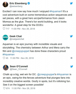 Aquaman - pierwsze opinie krytyków