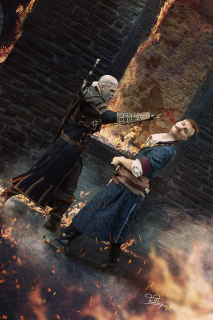 Wiedźmiński cosplay - zdjęcia od Focal Fox Photography