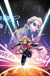 Captain Marvel: Braver and Mightier #1 - okładka