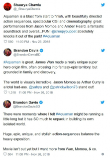 Aquaman - pierwsze opinie krytyków