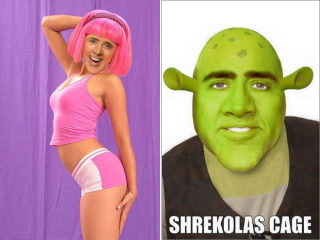 Nicolas Cage - przeróbka