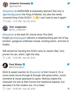 Aquaman - pierwsze opinie krytyków