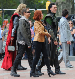 MCU - zakulisowe zdjęcia z planów