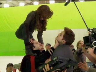 Zmierzch - zdjęcie z planu